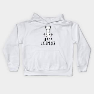 Llama Whisperer Kids Hoodie